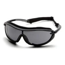 Очки защитные с уплотнителем Pyramex XS3 Plus (gray) Anti-Fog, серые