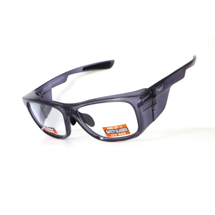 Окуляри під діоптрії Global Vision RX-T Gloss Black RX-able, прозорі