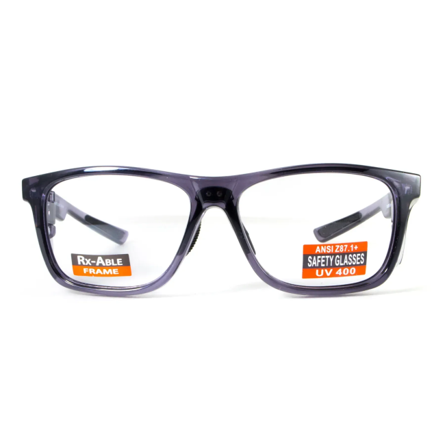 Окуляри під діоптрії Global Vision RX-T Gloss Black RX-able, прозорі