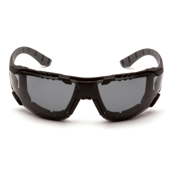 Окуляри захисні з ущільнювачем Pyramex Endeavor-Plus H2MAX Anti-Fog, сірі