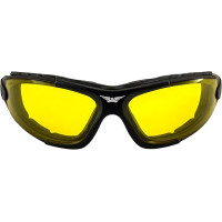 Очки защитные фотохромные Global Vision Shorty Photochromic Anti-Fog, желтые