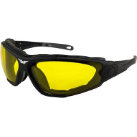 Очки защитные фотохромные Global Vision Shorty Photochromic Anti-Fog, желтые