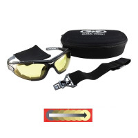 Очки защитные фотохромные Global Vision Shorty Photochromic Anti-Fog, желтые