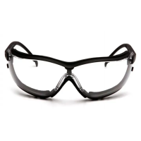 Окуляри захисні з ущільнювачем Pyramex V2G+RX Anti-Fog, прозорі з діоптрійною вставкою