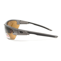 Окуляри захисні Venture Gear Tactical Semtex 2.0 Gun Metal Anti-Fog, коричневі