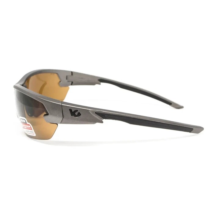 Окуляри захисні Venture Gear Tactical Semtex 2.0 Gun Metal Anti-Fog, коричневі