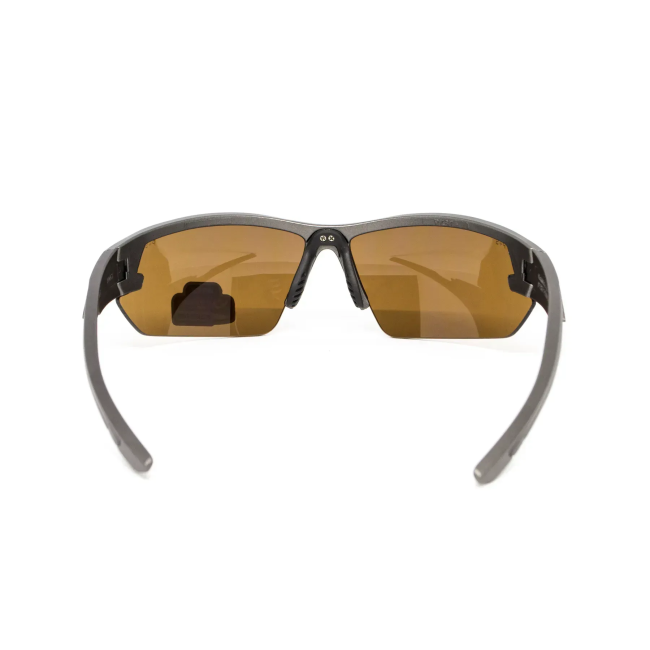 Окуляри захисні Venture Gear Tactical Semtex 2.0 Gun Metal Anti-Fog, коричневі