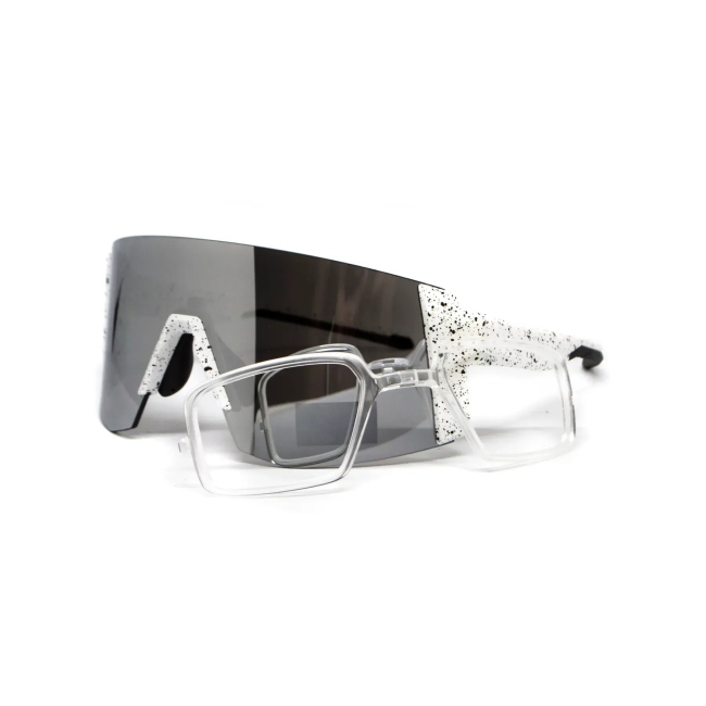 Окуляри захисні Global Vision Astro+RX White, сірі