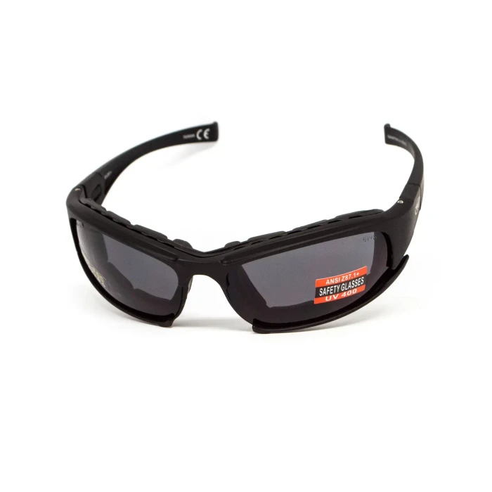 Окуляри захисні з ущільнювачем Global Vision Assault Anti-Fog, сірі