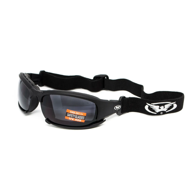 Окуляри захисні з ущільнювачем Global Vision Assault Anti-Fog, сірі