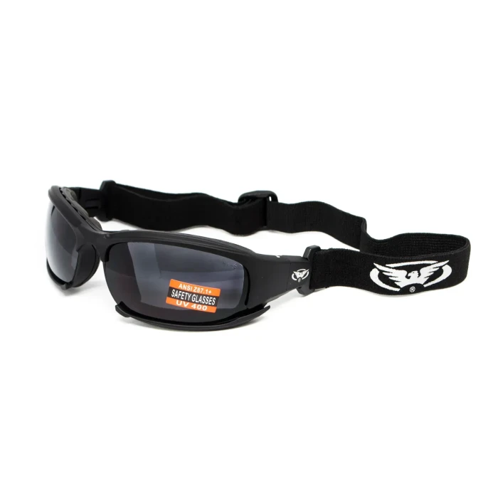 Окуляри захисні з ущільнювачем Global Vision Assault Anti-Fog, сірі