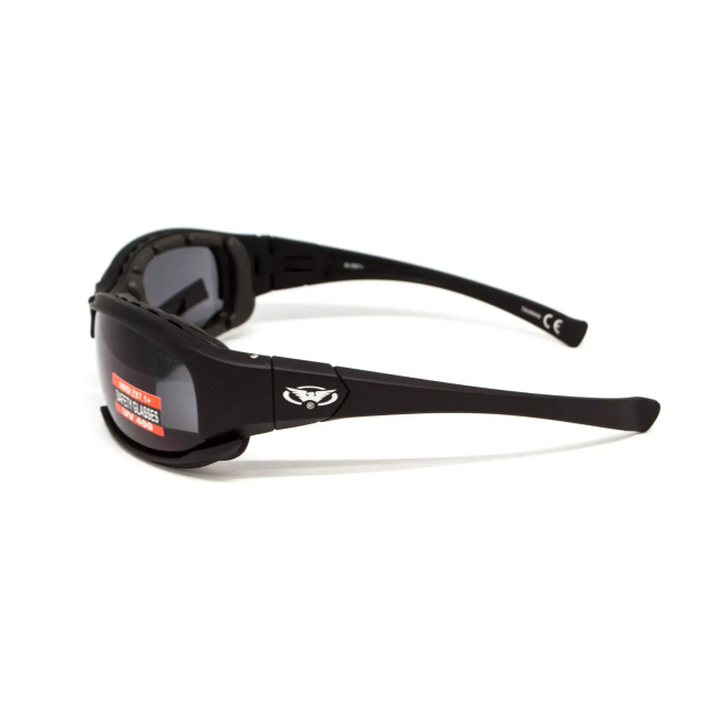 Окуляри захисні з ущільнювачем Global Vision Assault Anti-Fog, сірі