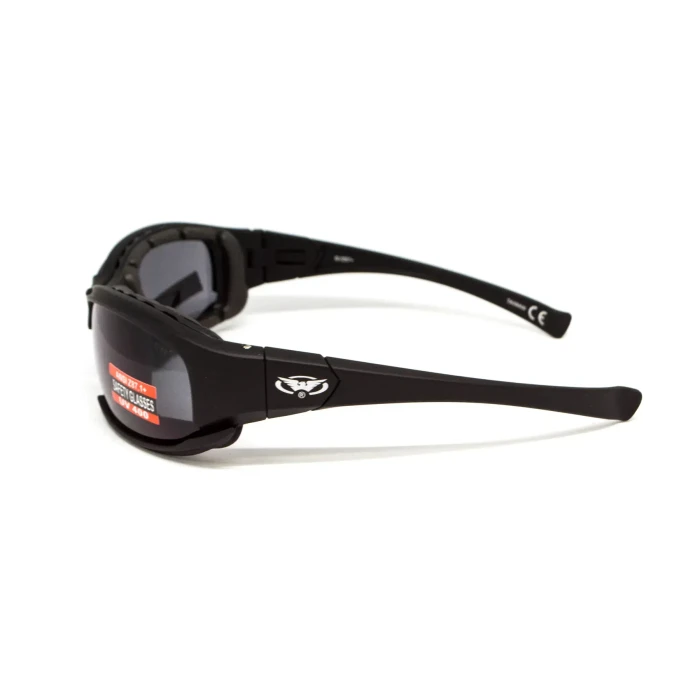 Окуляри захисні з ущільнювачем Global Vision Assault Anti-Fog, сірі