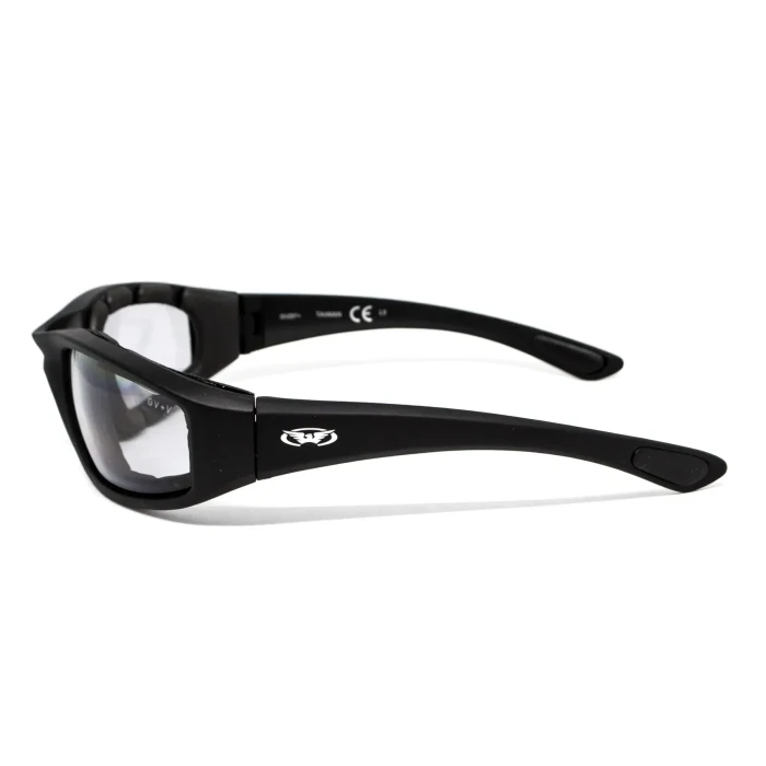 Окуляри захисні фотохромні з поляризацією Global Vision Kickback-Z Polarized+Photochromic Anti-Fog, прозорі