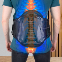 Поясничный стабилизирующий пояс inSPORTline Renibos