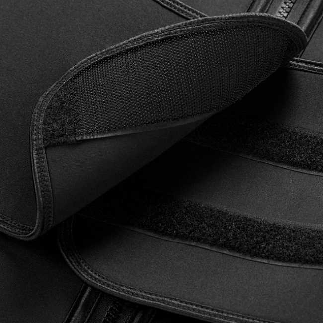 Фитнес корсет для стабилизации и похудения inSPORTline Corfort - Черный