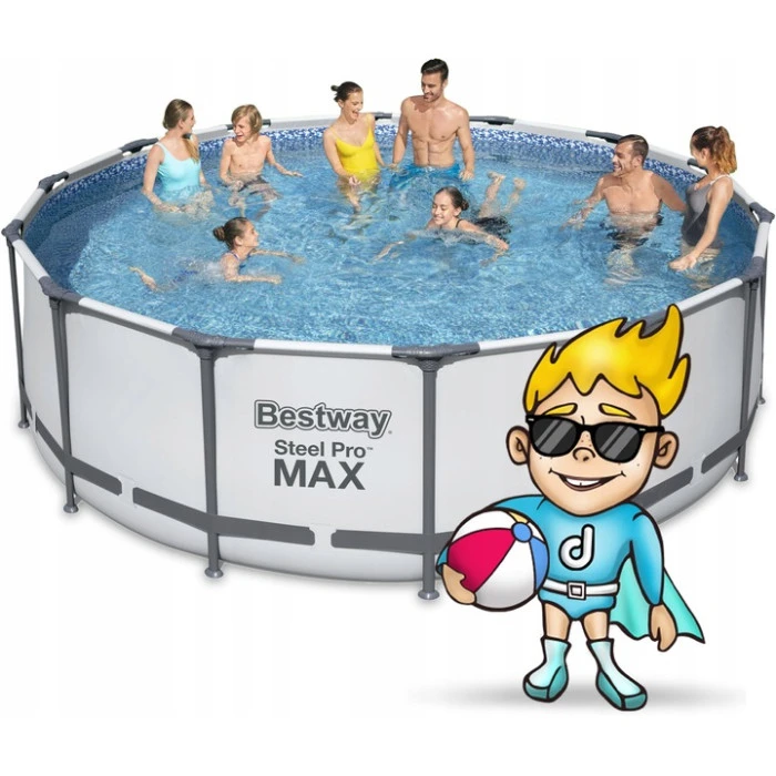 Бассейн каркасный 18в1 Bestway 56438 Steel Pro Max 457 см