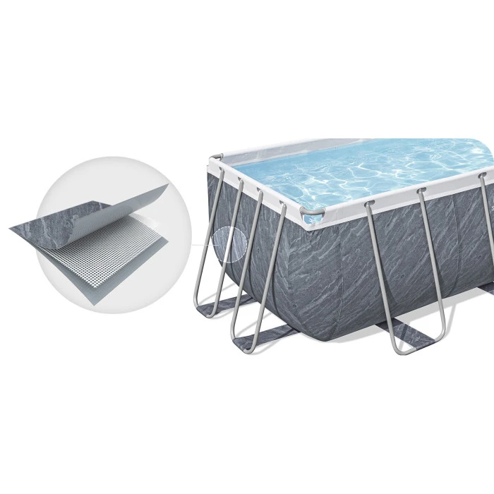 Басейн каркасний прямокутний 18в1 Bestway 56721, 404 x 201 x 100 см