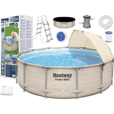 Бассейн каркасный Bestway 5614V Power Steel 396 см