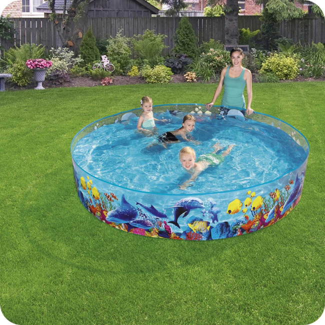 Бассейн детский Морская одиссея Bestway 55031 244x46 см