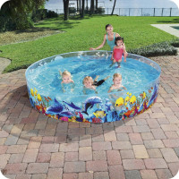 Басейн дитячий Морська одіссея Bestway 55031 244x46 см