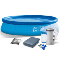 Басейн надувний 4в1 INTEX 28132, 366 x 76 см, блакитний