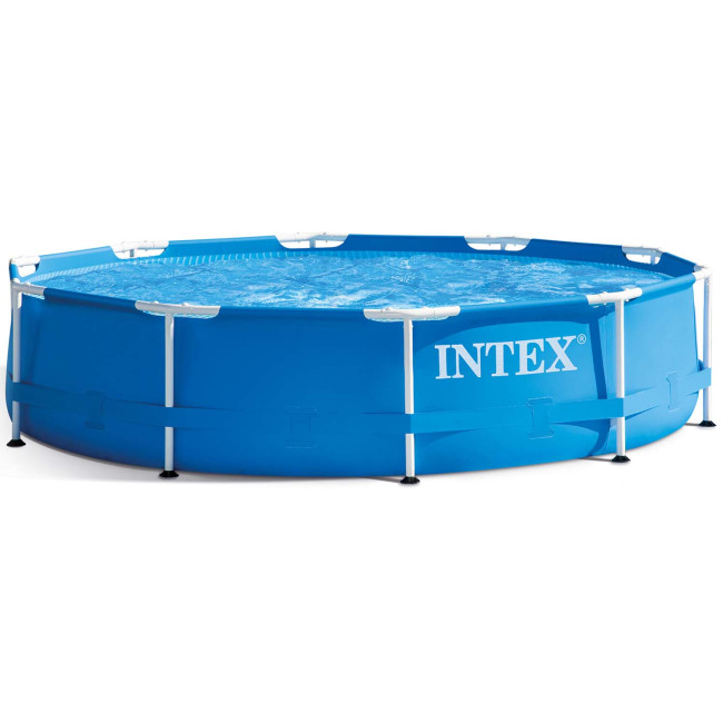 Басейн каркасний 15в1 INTEX 28202, 305 х 76 см + машина для створення бульбашок