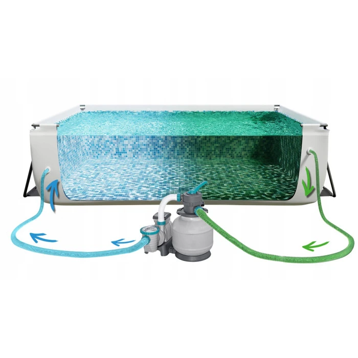 Басейн каркасний 11в1 Bestway 5612B 640 х 274 х 132 см