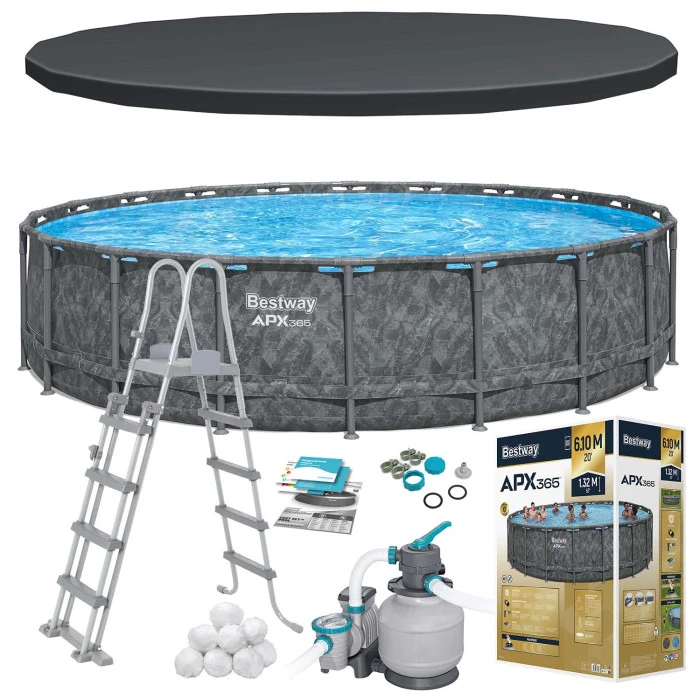 Бассейн каркасный 11в1 Bestway 561JZ 671 х 132 см