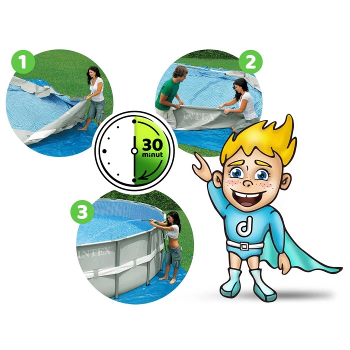 Басейн каркасний 15в1 INTEX 26702, 305 х 76 см