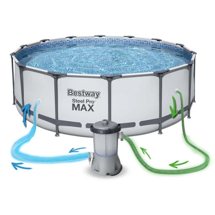 Басейн каркасний 12в1 Bestway 5612X, 427 x 122 см