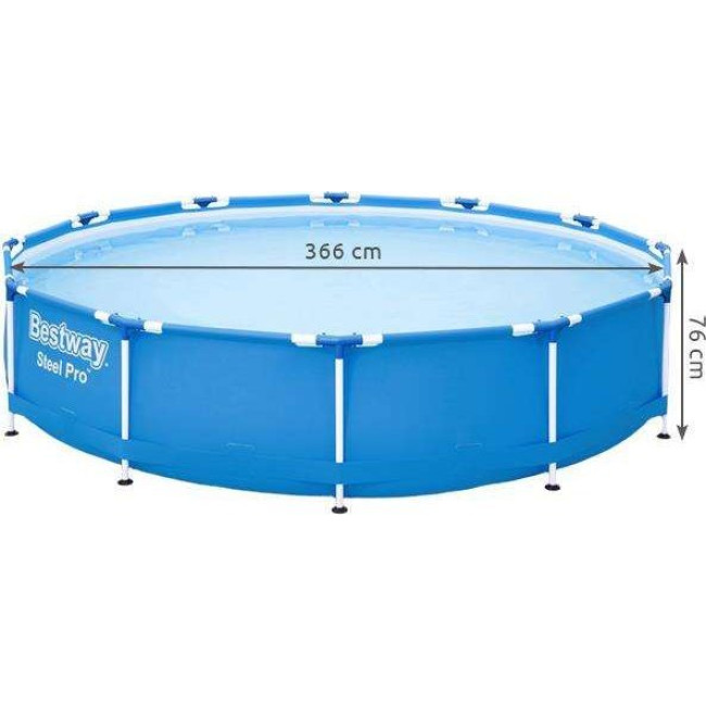 Басейн каркасний Bestway 56706 Steel Pro 366 см