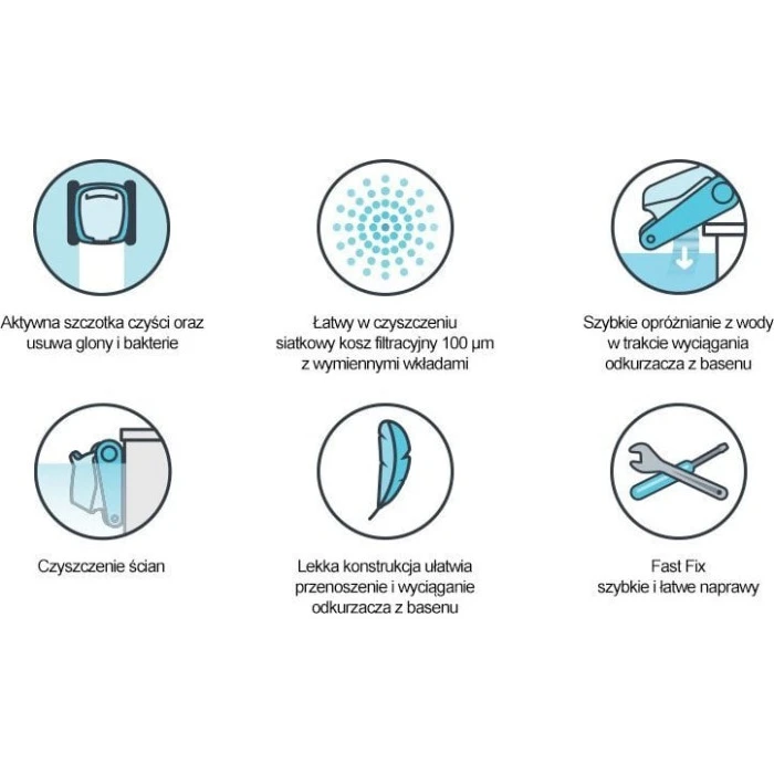 Автоматический очиститель дна и стен Dolphin E20