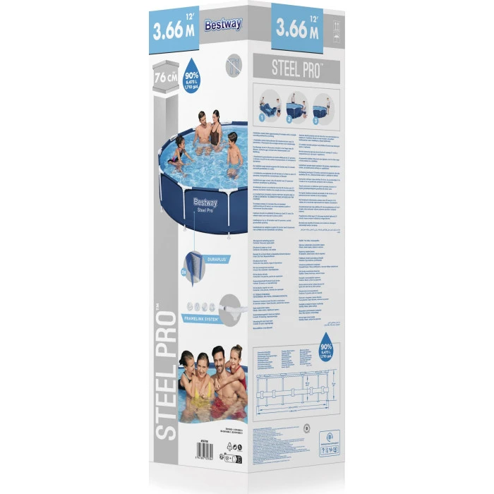 Басейн каркасний Bestway B56706, 366 x 76 см