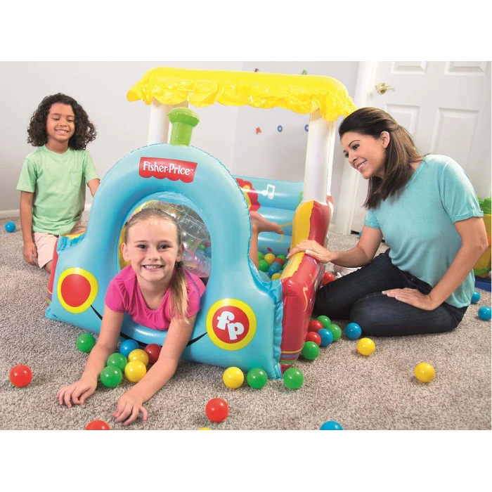 Манеж-поезд + мяч Fisher-Price Bestway 93537