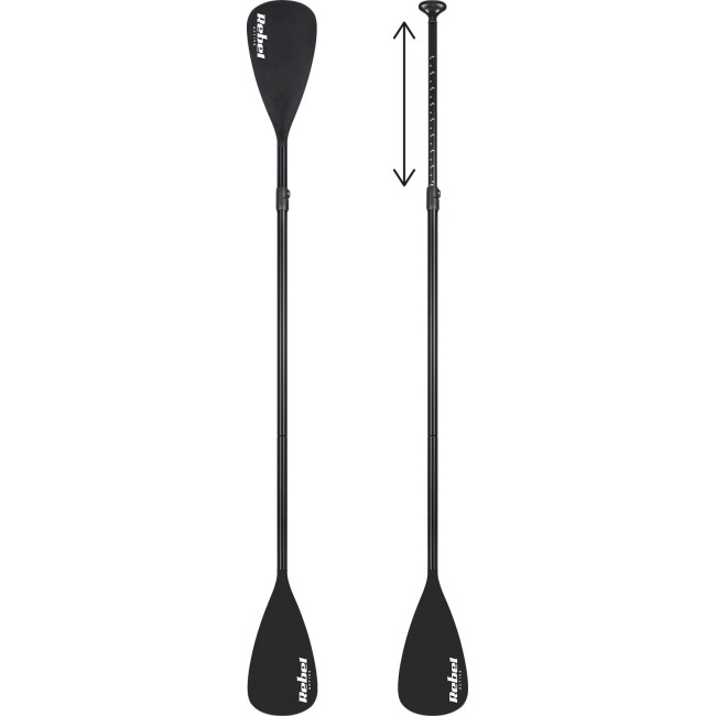 Надувная SUP доска (Сапборд) Rebel Active RBA-4507 335 сине-серая