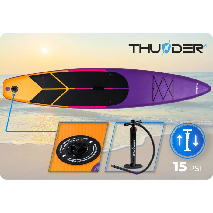 Надувная доска SUP (Сапборд) THUNDER SHARPE 365