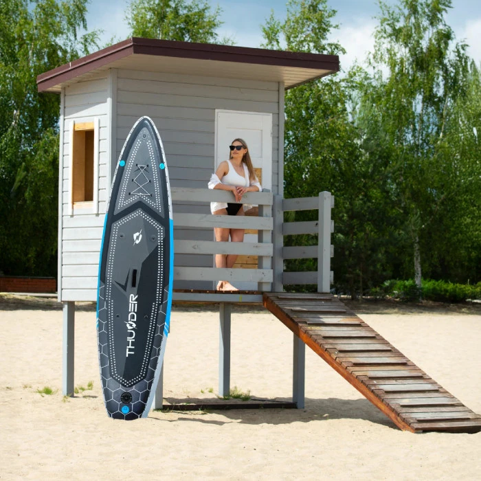 Надувна SUP дошка (Сапборд) з LED підсвічуванням THUNDER LUMOS 320