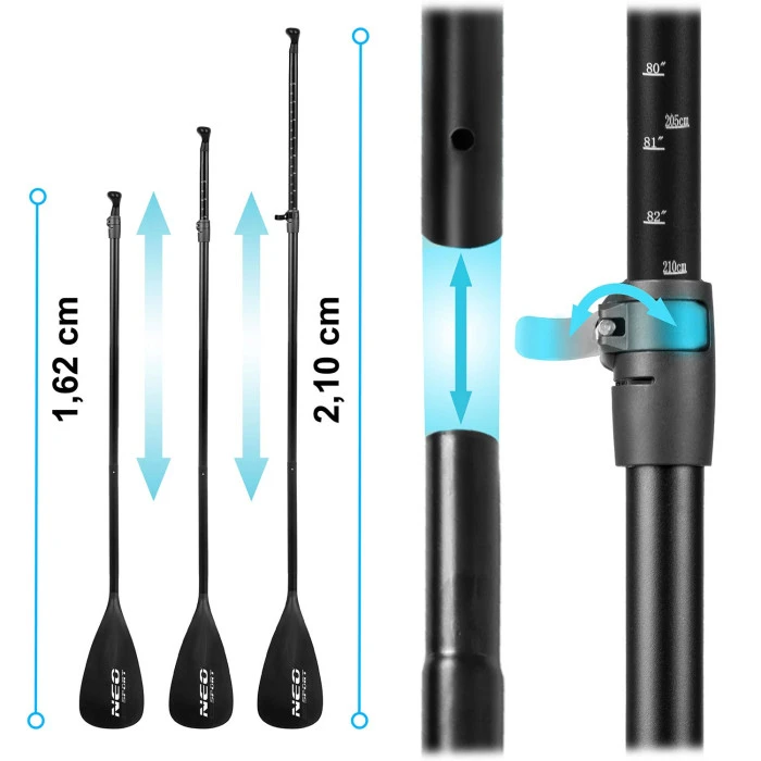 Надувная SUP доска (Сапборд) Neo-Sport 170310 Reefbreak 350 х 81 х 15 см