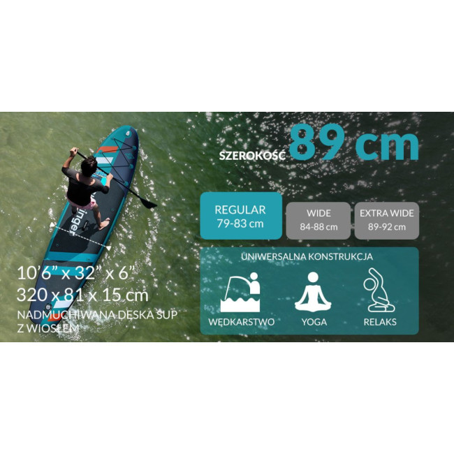 Надувная SUP доска (Сапборд) Skatinger Jade 320