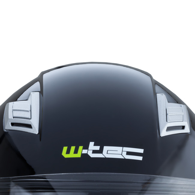Мотоциклетный шлем W-TEC Vexamo – черно-зеленый/L (59-60)