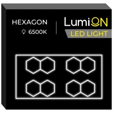 Світильник світлодіодний шестикутний LumiOn L0-4, 485 x 244 см