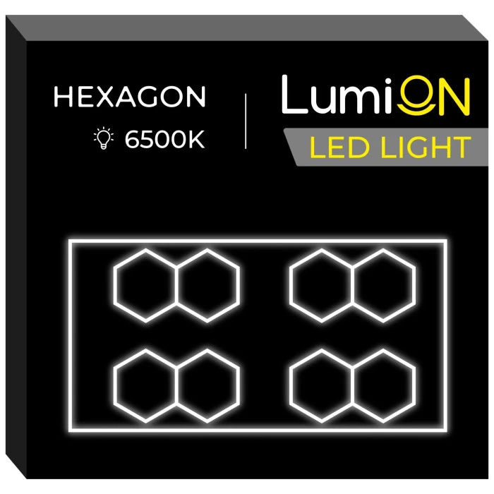 Светильник светодиодный шестиугольный LumiOn L0-4, 485 x 244 см