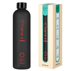 Бутылка для воды спортивная HMS NCD61 1000 мл черная