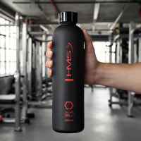 Пляшка для води спортивна HMS NCD61 1000 мл, чорна