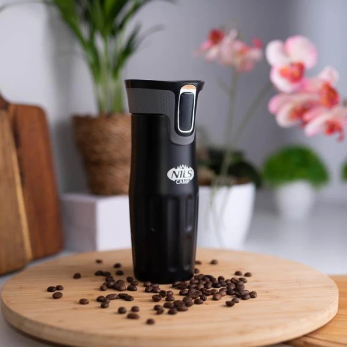 Термочашка NILS CAMP NCC06 420 мл, чорна