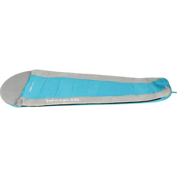 СПАЛЬНИЙ МІШОК TRAVELER 210X80/50CM BLUE GREY ENERO CAMP