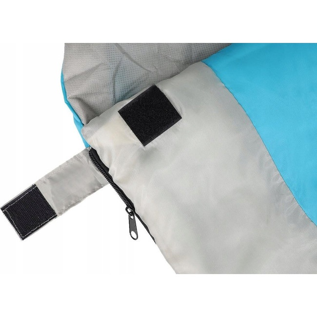 СПАЛЬНЫЙ мешок TRAVELER 210X80/50CM BLUE GREY ENERO CAMP
