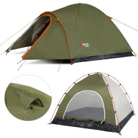 Палатка туристическая Abarqs 4-местная AbarQs MALWA-4B Oliwka