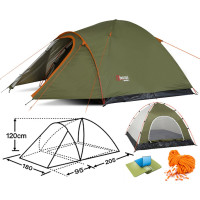 Палатка туристическая Abarqs 4-местная AbarQs MALWA-4B Oliwka